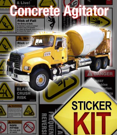 Concrete Agitator safety kit