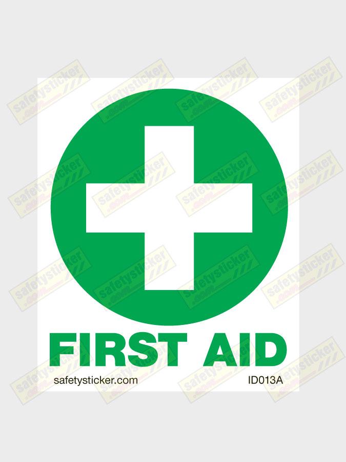 Identification First Aid Helmet Decal Safety Stickers Safety Decals