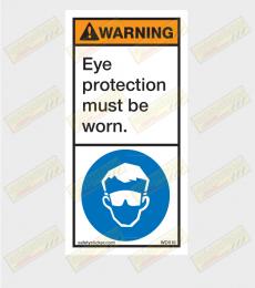 eye protection sticker