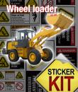 wheel loader safety stickers